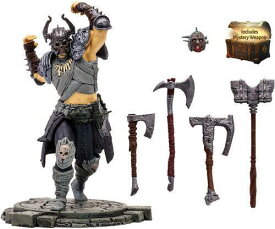 McFarlane Toys マクファーレントイズ McFarlane - Diablo IV - 1:12 Posed Figure - Whirlwind Barbarian (Epic) [New Toy]