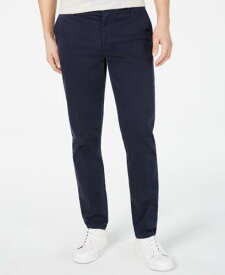 ディーケーエヌワイ DKNY Men's Bedford Straight Leg Mid-Rise Chino Pants Navy Size 40X30 メンズ