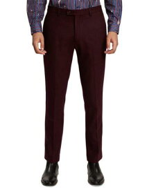 Paisley & Gray Men's Slim Fit Suit Pants Red Size X-Large メンズ