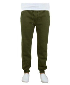 Galaxy By Harvic Men's Slim Fit Jogger Pants Green Size XX-Large メンズ