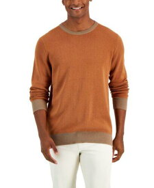 Club Room Men's Herringbone Sweater Brown Size XX-Large メンズ