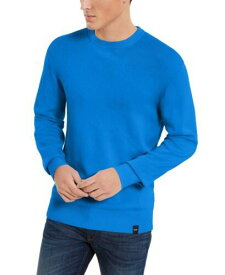 ディーケーエヌワイ DKNY Men's Regular Fit Crewneck Sweater Navy Size XX-Large メンズ