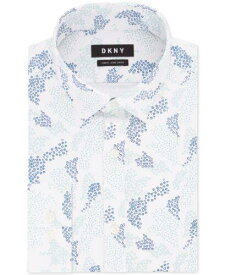 ディーケーエヌワイ DKNY Men's Slim-Fit Active Stretch Dress Shirt White Size 16.5X32-33 メンズ