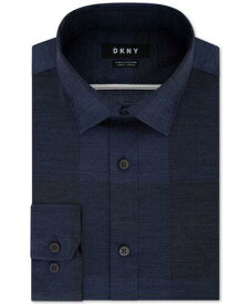 DKNY ディーケーエヌワイ Dkny Men's Slim-Fit Stretch Kaihara Denim Dress Shirt Blue Size 34X35 メンズ