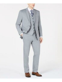 マークニューヨーク Marc New York Men's Modern Fit Vested Suits Gray Size 42 メンズ