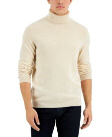 Club Room Men's Cashmere Turtleneck Sweater Beige Size Large メンズ