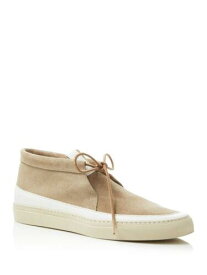 BUTTERO Mens Beige Round Toe Platform Leather Athletic Sneakers 43 メンズ