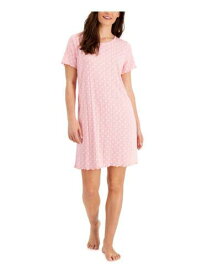 CHARTER CLUB Intimates Pink Pointelle Floral Nightgown S レディース