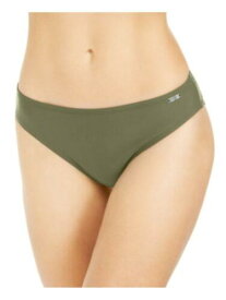 ディーケーエヌワイ DKNY Women's Green Stretch Lined UV Protection Hipster Swimsuit Bottom XS レディース