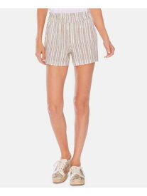 トゥー バイ ビンス カミュート TWO BY VINCE CAMUTO Womens Ivory Striped Shorts 2XS レディース