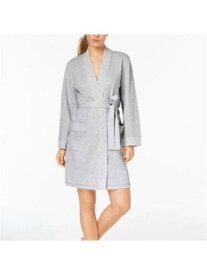 CHARTER CLUB INTIMATES Intimates Gray Pocketed Belted Robe XXL レディース