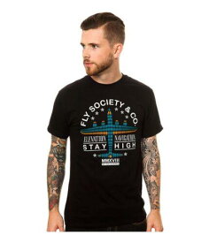 フライ Fly Society Mens The Navigators Graphic T-Shirt メンズ