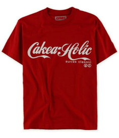 SUVAS Suvas Mens Cake A Holic Logo Graphic T-Shirt メンズ