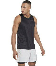 リーボック Reebok Mens Running Essentials Singlet Tank Top Black Medium メンズ