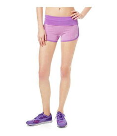 Aeropostale Womens Fleece Yoga Athletic Workout Shorts Purple X-Small レディース