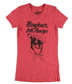 Local Celebrity Womens Bonjour Mi Amigo Graphic T-Shirt レディース