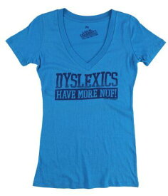 Local Celebrity Womens Dyslexics Graphic T-Shirt レディース