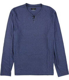 Alfani Mens Long Sleeve Basic T-Shirt Blue XX-Large メンズ