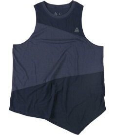 リーボック Reebok Womens Suremium Tee Tank Top Blue Large レディース