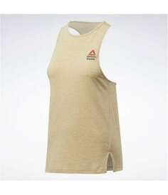 リーボック Reebok Womens CrossFit Games 2020 Racerback Tank Top Beige X-Small レディース