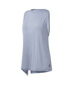 リーボック Reebok Womens Burnout Tank Top Blue X-Small レディース