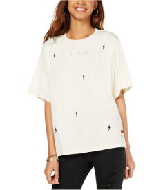 ピース ラブ ワールド Peace Love World Womens Love Struck Graphic T-Shirt Off-White X-Small レディース