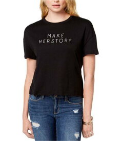 Carbon Copy Womens Make Herstory Basic T-Shirt レディース