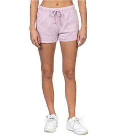 Hurley Womens Burnout Fleece Casual Walking Shorts Purple X-Small レディース