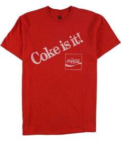 ジャンクフード Junk Food Mens Coke Is It Graphic T-Shirt Red X-Small メンズ