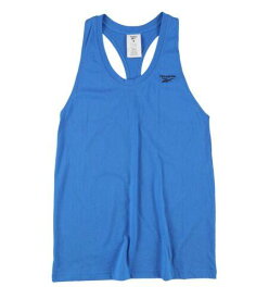 リーボック Reebok Womens Training Essentials Easy Racerback Tank Top Blue Small レディース