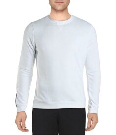 アシックス ASICS Mens French Terry Crew Sweatshirt White X-Large メンズ