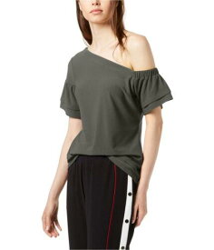 bar III Bar Iii Womens Tiered One Shoulder Blouse レディース