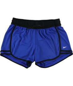リーボック Reebok Mens Knit Athletic Workout Shorts Blue Large メンズ