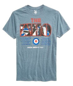 The Who Mens North America 1967 Graphic T-Shirt Blue Small メンズ