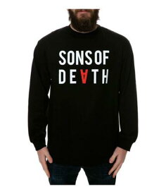 Black Scale Mens The Sons Of Death Ls Graphic T-Shirt メンズ