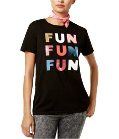 ban.do Ban.Do Womens Cotton Fun Metallic Graphic T-Shirt レディース