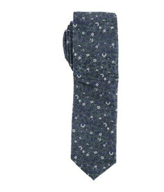 bar III Mens Branch Floral Self-tied Necktie Green One Size メンズ