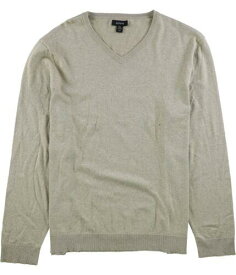 Alfani Mens Knit LS Pullover Sweater Beige XX-Large メンズ