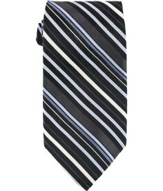 ディーケーエヌワイ DKNY Mens Multi-Color Stripe Self-tied Necktie Multicoloured One Size メンズ