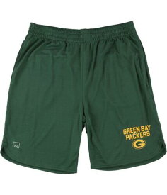 ジースリー G-III Sports Mens Green Bay Packers Athletic Workout Shorts Green Large メンズ