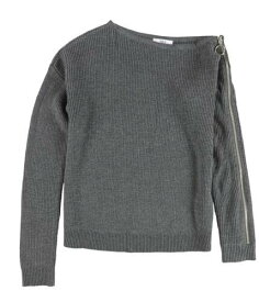 bar III Bar Iii Womens Zipper Sleeve Pullover Sweater レディース