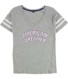 Cozy Zoe Womens American Dreamer Pajama Sleep T-shirt Grey Medium レディース