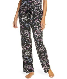 P.J. Salvage Womens Flora Pajama Lounge Pants Black Small レディース