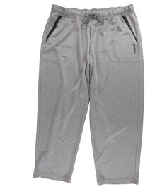 リーボック Reebok Mens Playdry Athletic Track Pants Grey XX-Large メンズ