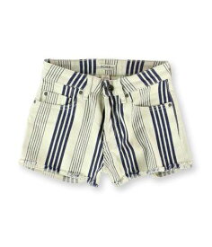 ロキシー Roxy Womens Stripy Eighty Casual Denim Shorts Blue 25 レディース