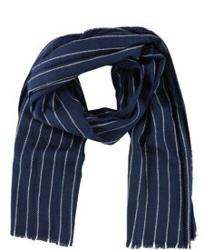 バナナパブリック Banana Republic Womens Striped Scarf Blue One Size レディース