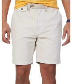 ノーティカ Nautica Mens Modern-Fit Canvas Casual Chino Shorts Brown 38 メンズ