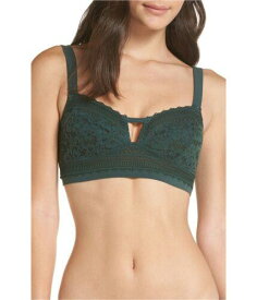 フリーピーポー Free People Womens Annabelle Bralette Green Small レディース