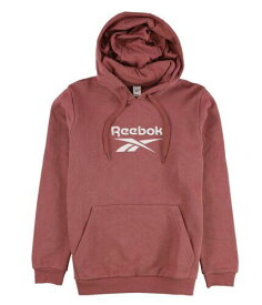 リーボック Reebok Womens Classic Big Logo Hoodie Sweatshirt Pink Small レディース