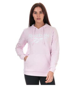 リーボック Reebok Womens Classics Vector Hoodie Sweatshirt Pink Small レディース